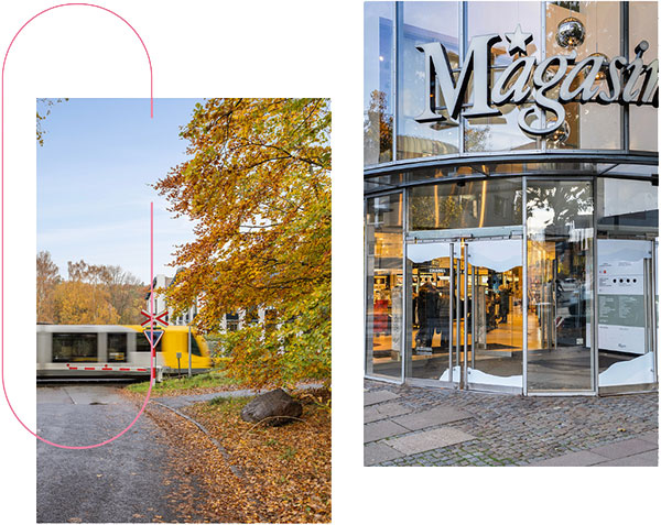 Nymøllevejs beliggenhed er i Kongens Lyngby, som ligger tæt på København. Beliggenheden gør, at du har rig mulighed for at benytte sig af grønne arealer, byen samt offentlig transport. Motorvejen er kun 5 minutter væk, og det er derfor nemt at komme til og fra beliggenheden. Erhvervslejemålet består af kontorlejemål og kontorhotel.